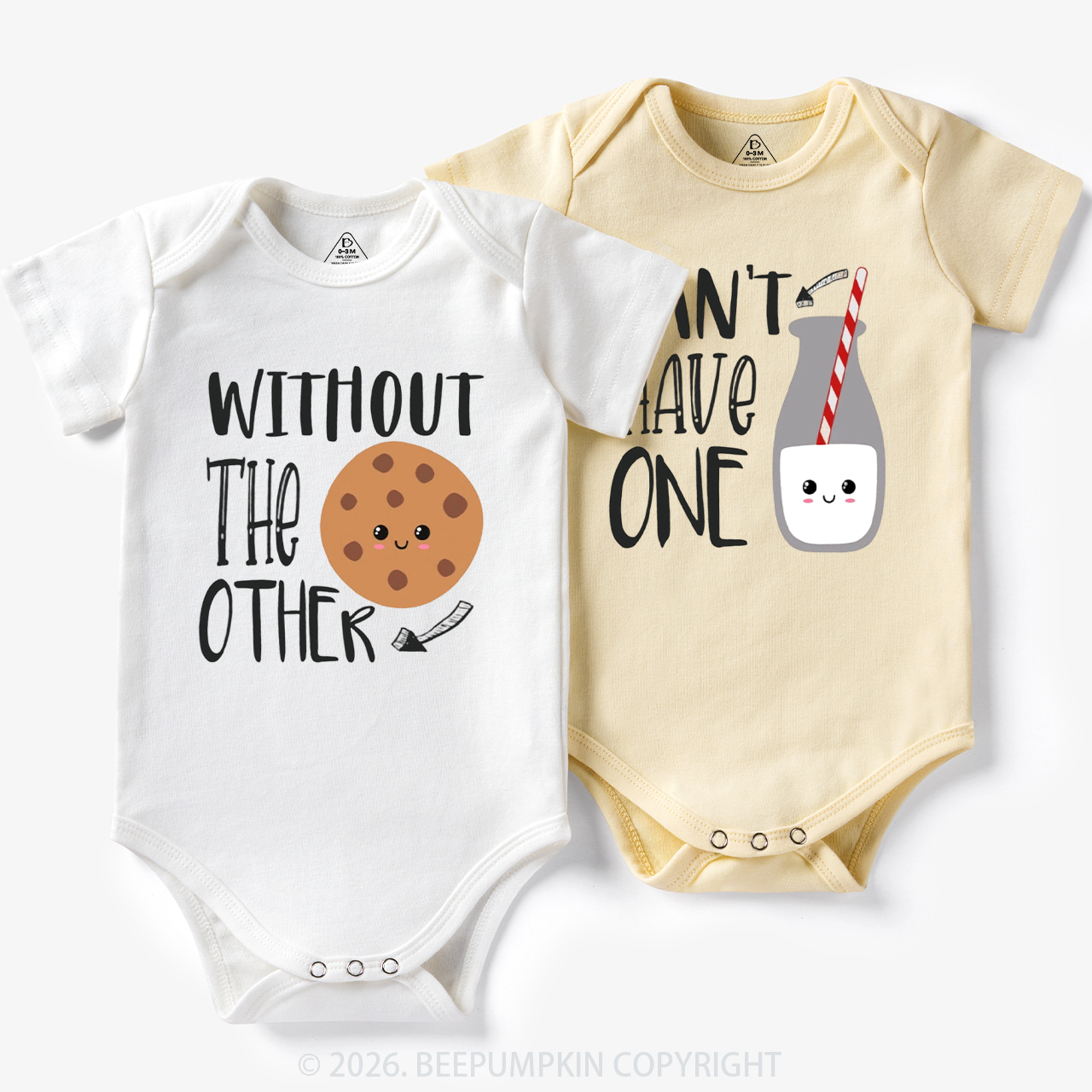 Can't Have One Without The Other Twin Bodysuit