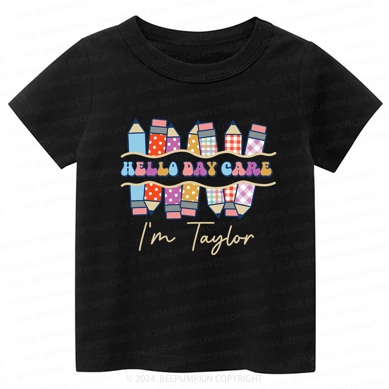 Personalized Hello Daycare Back To School Shirt 