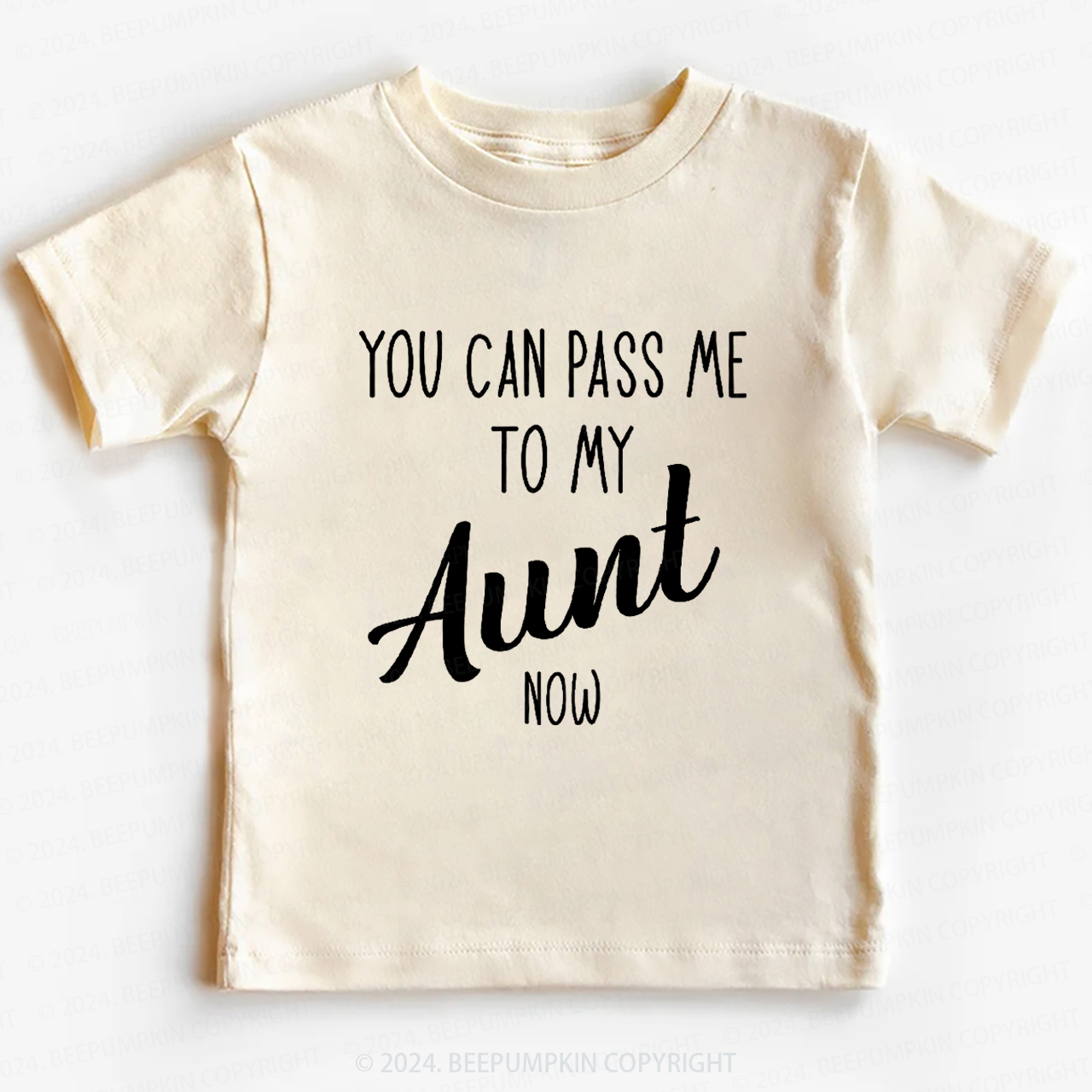 Personalized You Can Pass Me To My Now Toddler&Kids Tees 7