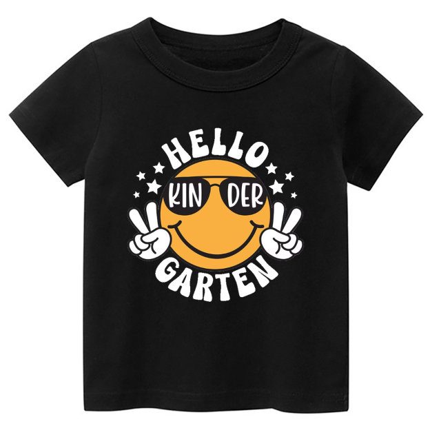 Hello Kindergarten Toddler&Kids Tees 