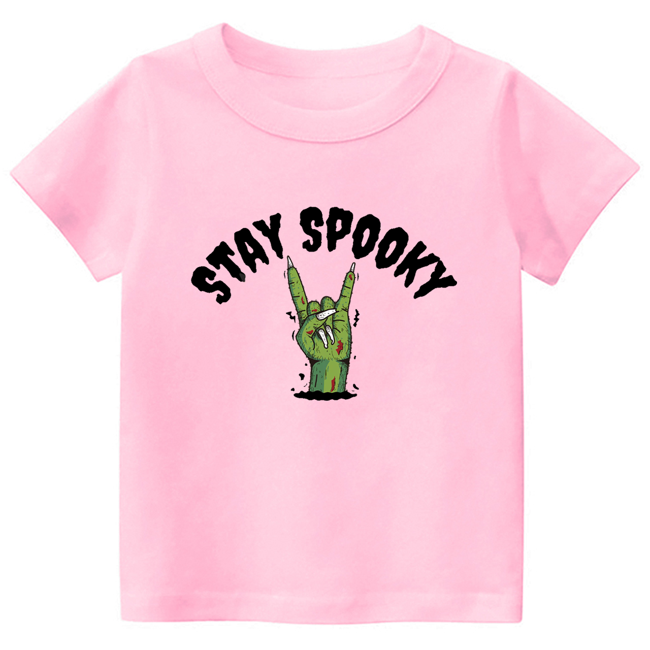 Halloween Stay Spooky Hand Toddler&Kids Tees 
