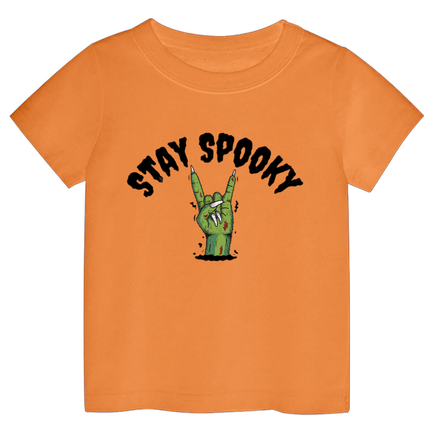 Halloween Stay Spooky Hand Toddler&Kids Tees 