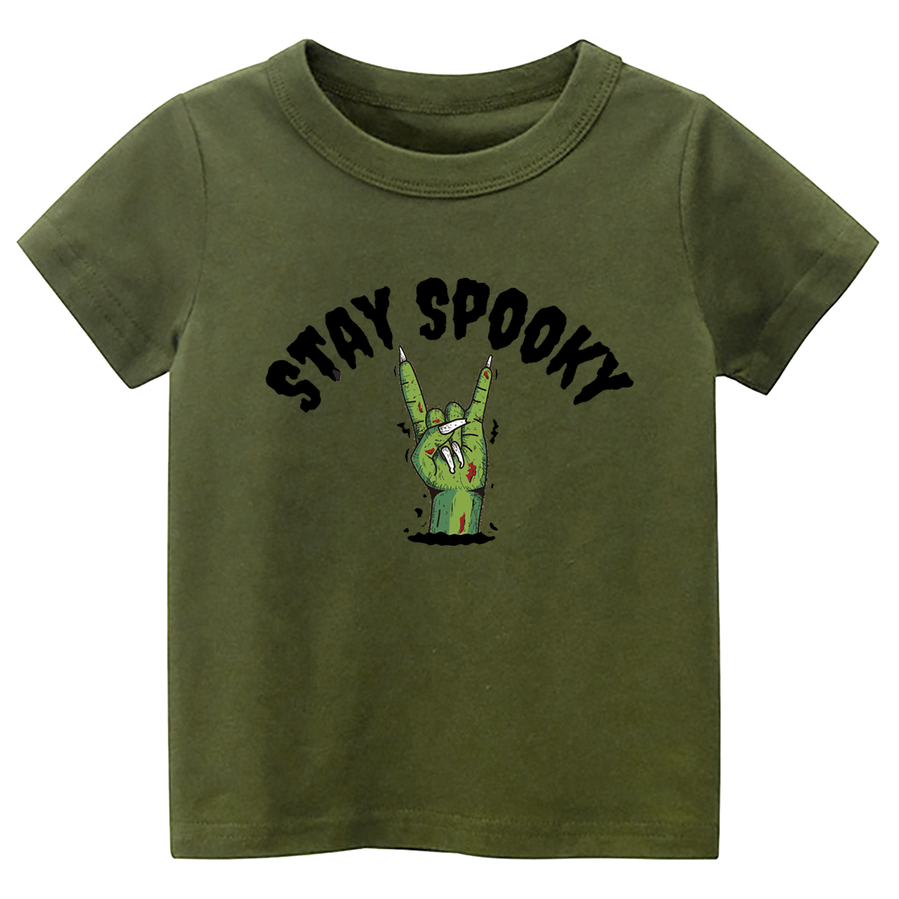 Halloween Stay Spooky Hand Toddler&Kids Tees 