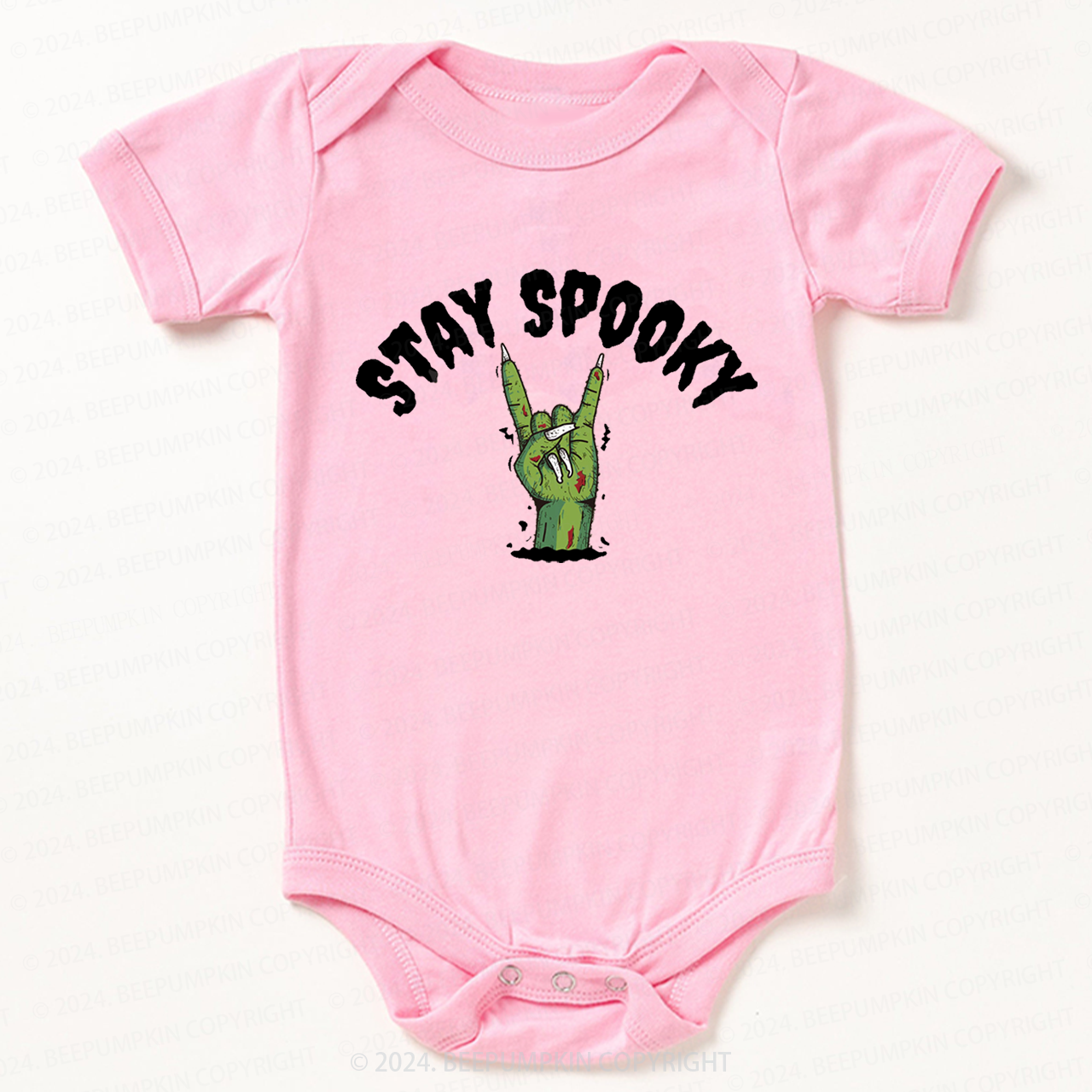 Halloween Stay Spooky Hand Bodysuits