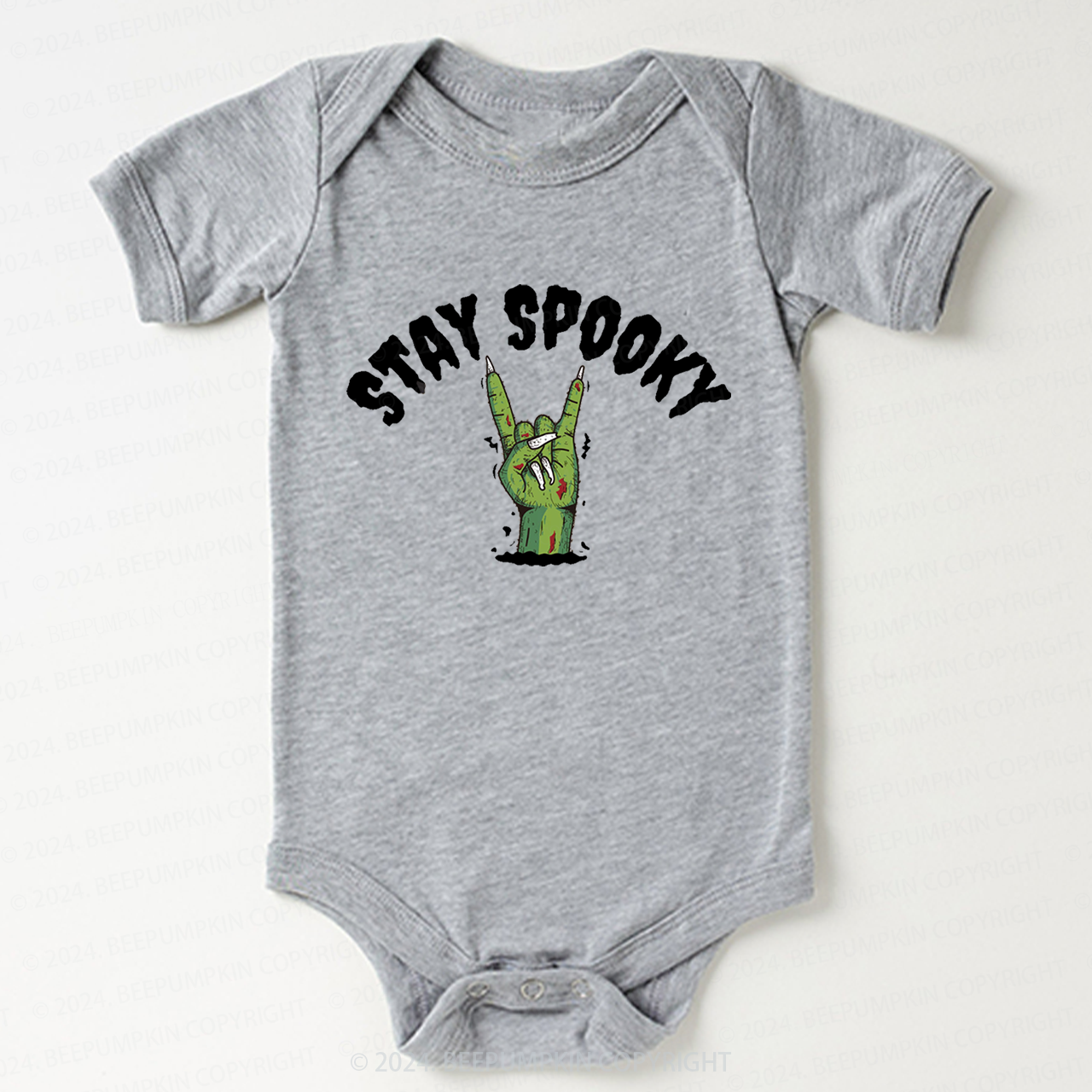 Halloween Stay Spooky Hand Bodysuits