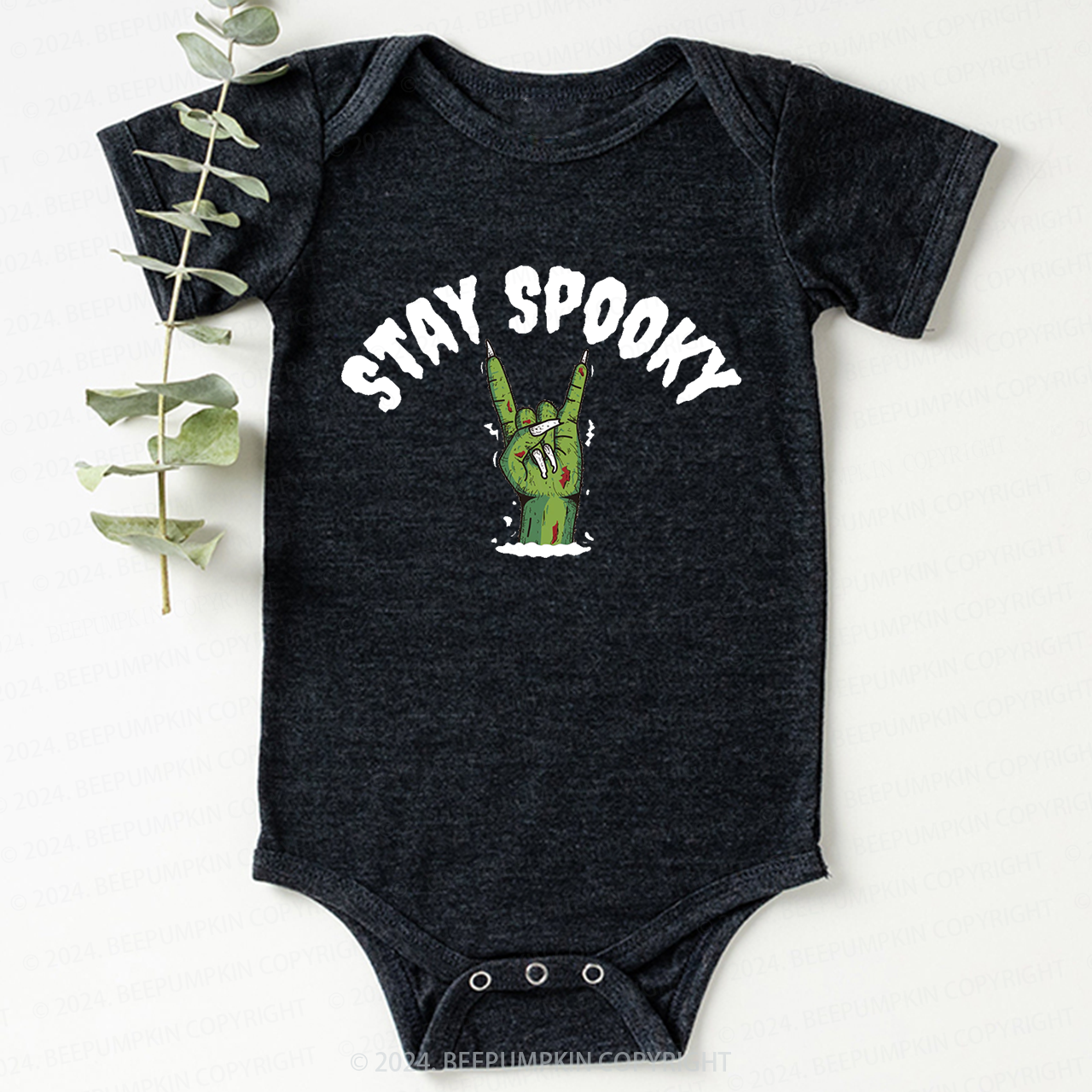 Halloween Stay Spooky Hand Bodysuits