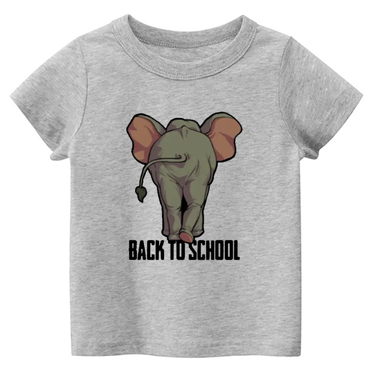 Elephant Back To School Toddler&Kids Tees 