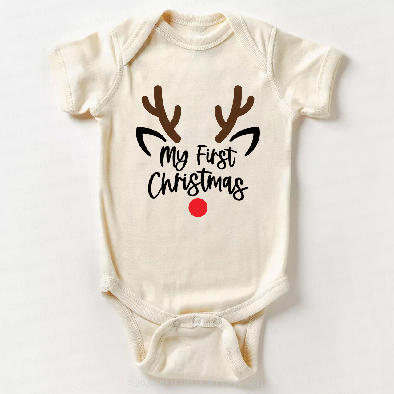 My First Christmas Baby Bodysuit
