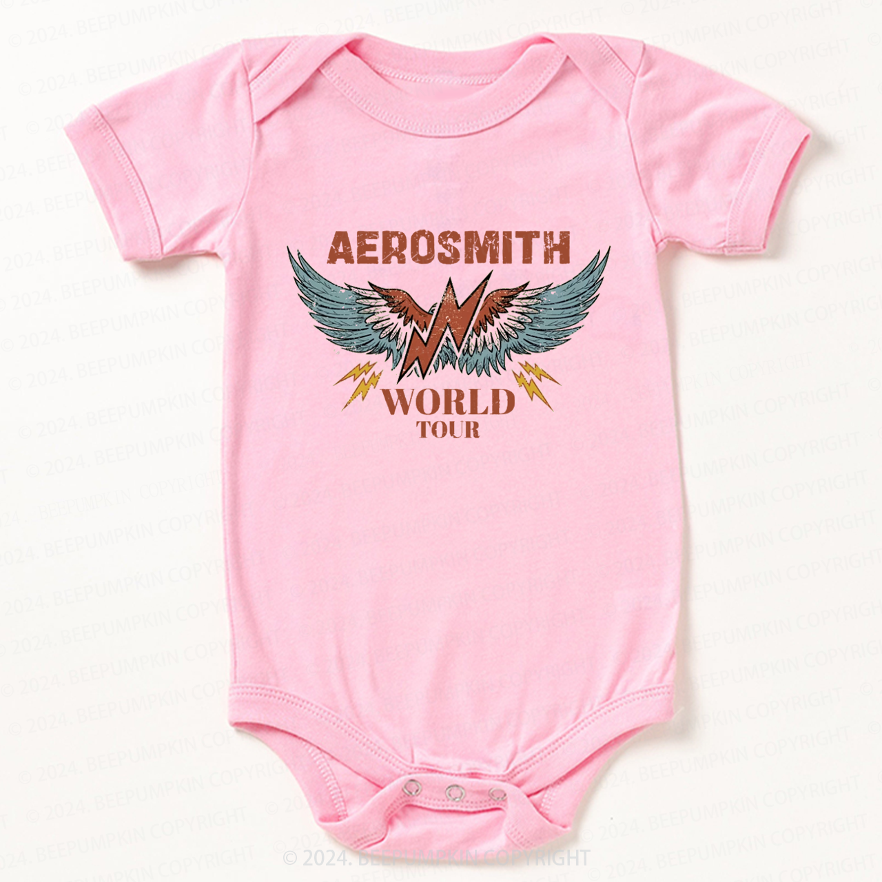 Rock n Band Band Wings Bodysuit For Baby 8 