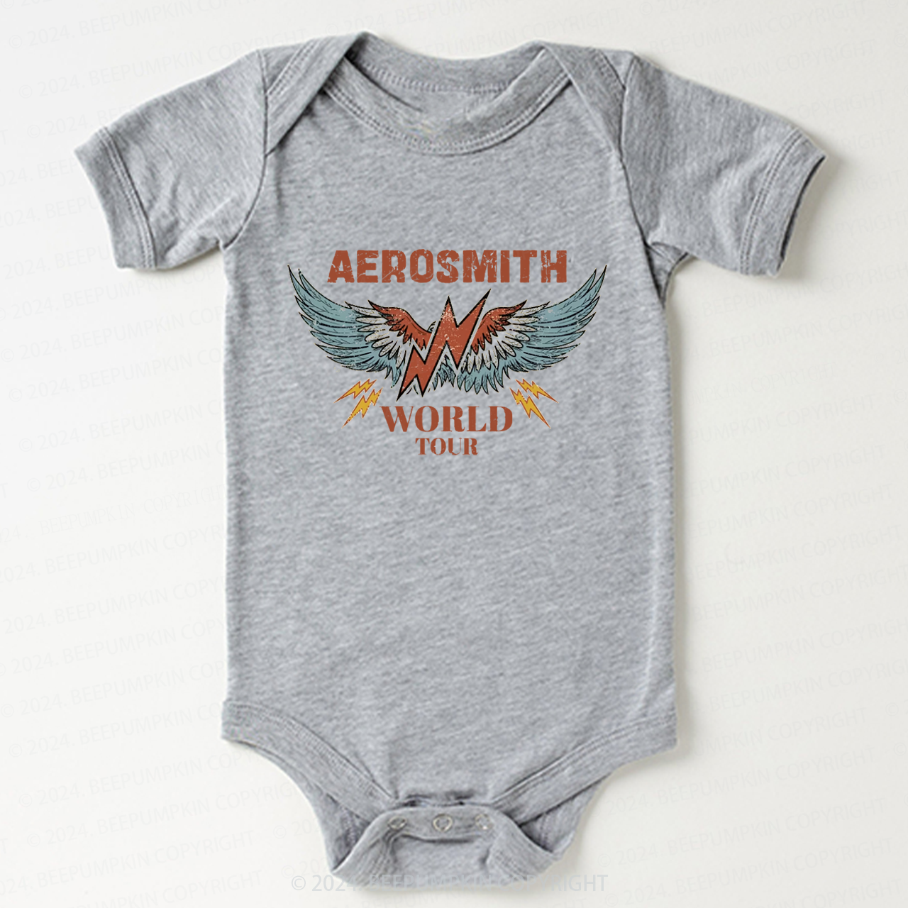Rock n Band Band Wings Bodysuit For Baby 8 