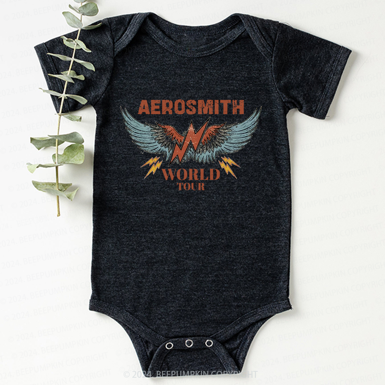 Rock n Band Band Wings Bodysuit For Baby 8 