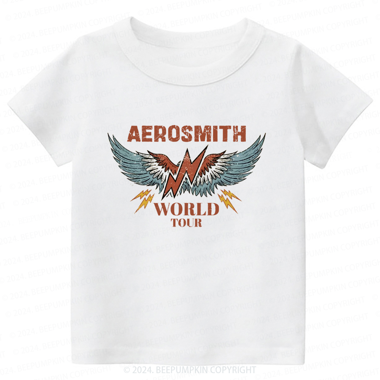 Rock n Band Band Wings Toddler&Kids Tees 8