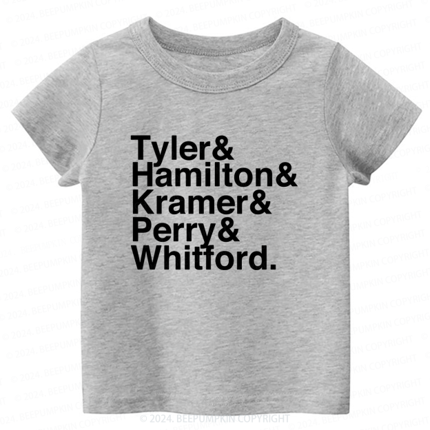 Cool Rock n Band Band Members Toddler&Kids Tees 8