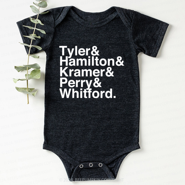 Cool Rock n Band Band Members Bodysuit For Baby 8 