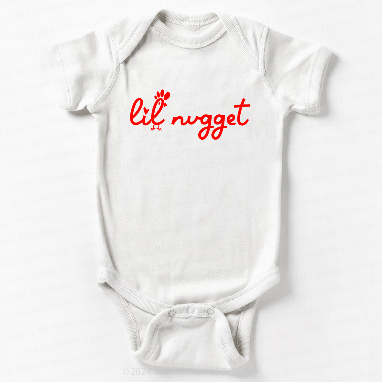 Lil Nugget Chicken Baby Bodysuit 7