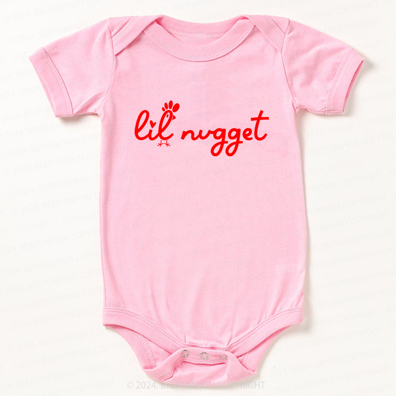 Lil Nugget Chicken Baby Bodysuit 7