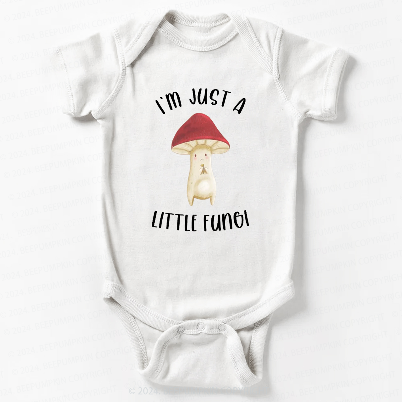 Funny Mushroom Baby Bodysuit 7