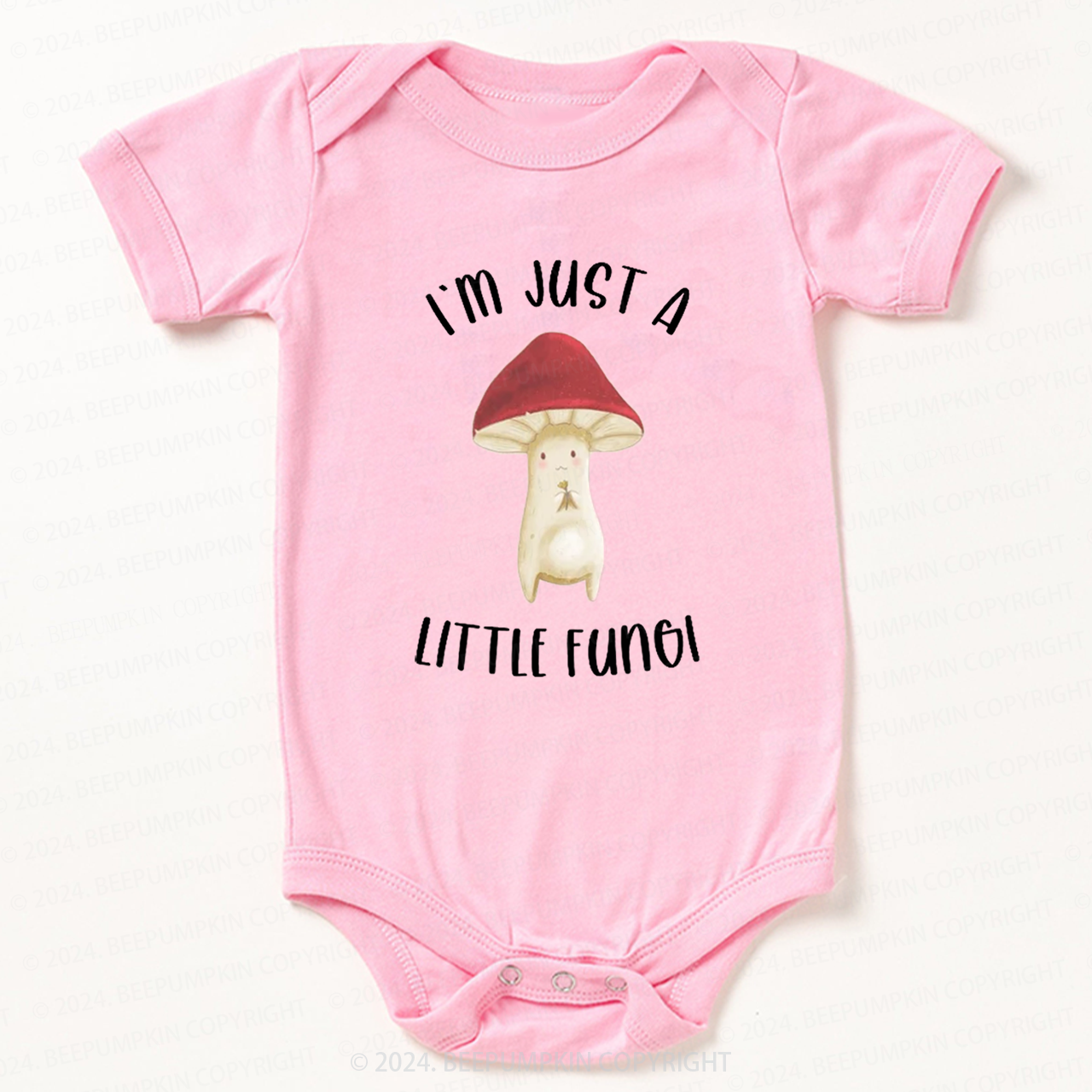 Funny Mushroom Baby Bodysuit 7