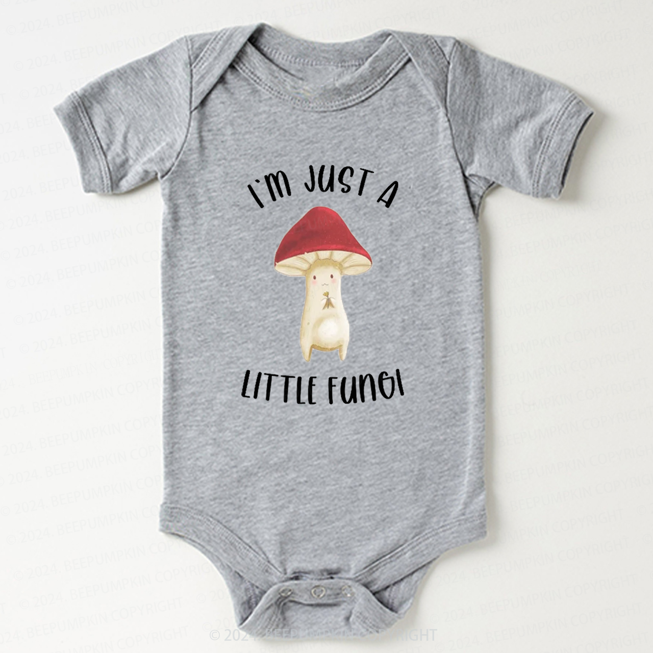 Funny Mushroom Baby Bodysuit 7