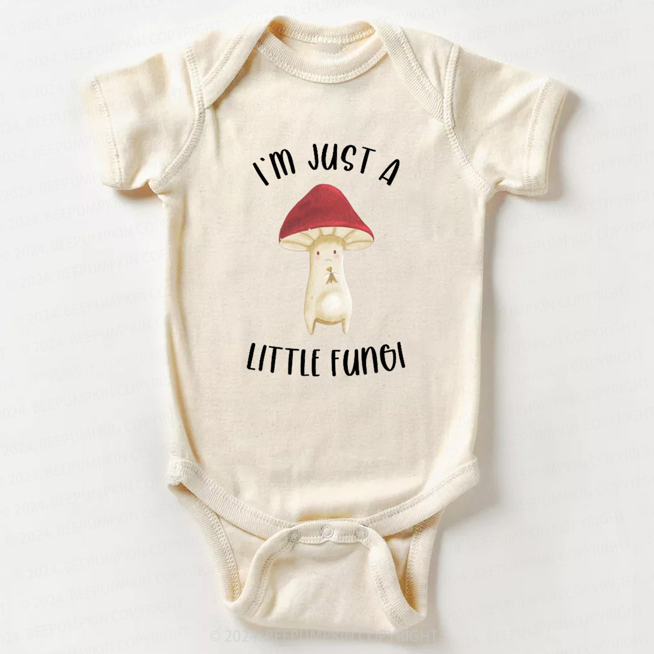 Funny Mushroom Baby Bodysuit 7