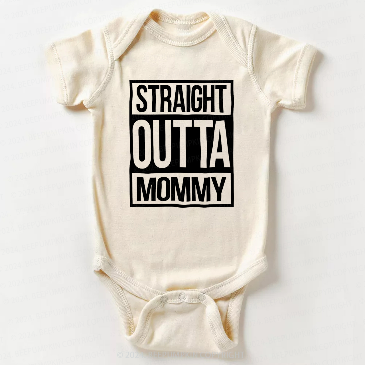 Straight Outta Mommy Bodysuit For Baby