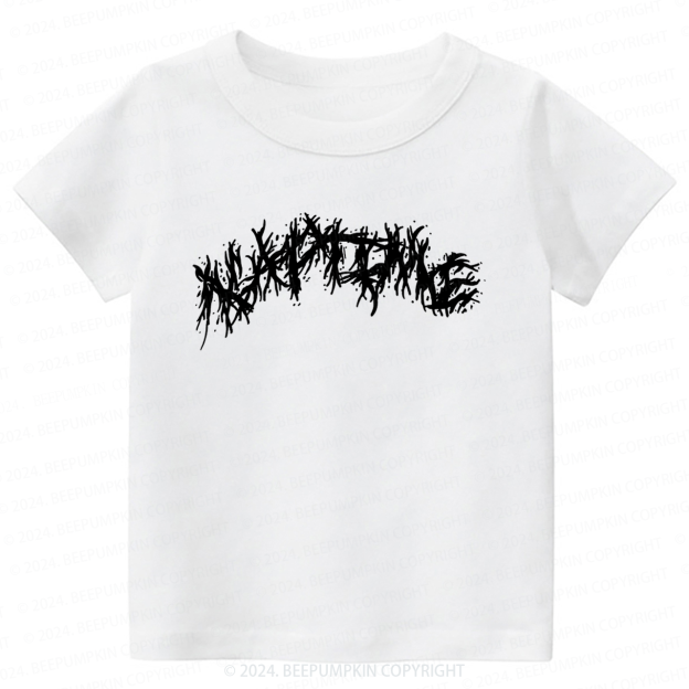Nap Time Heavy Metals Toddler&Kids Tees 8