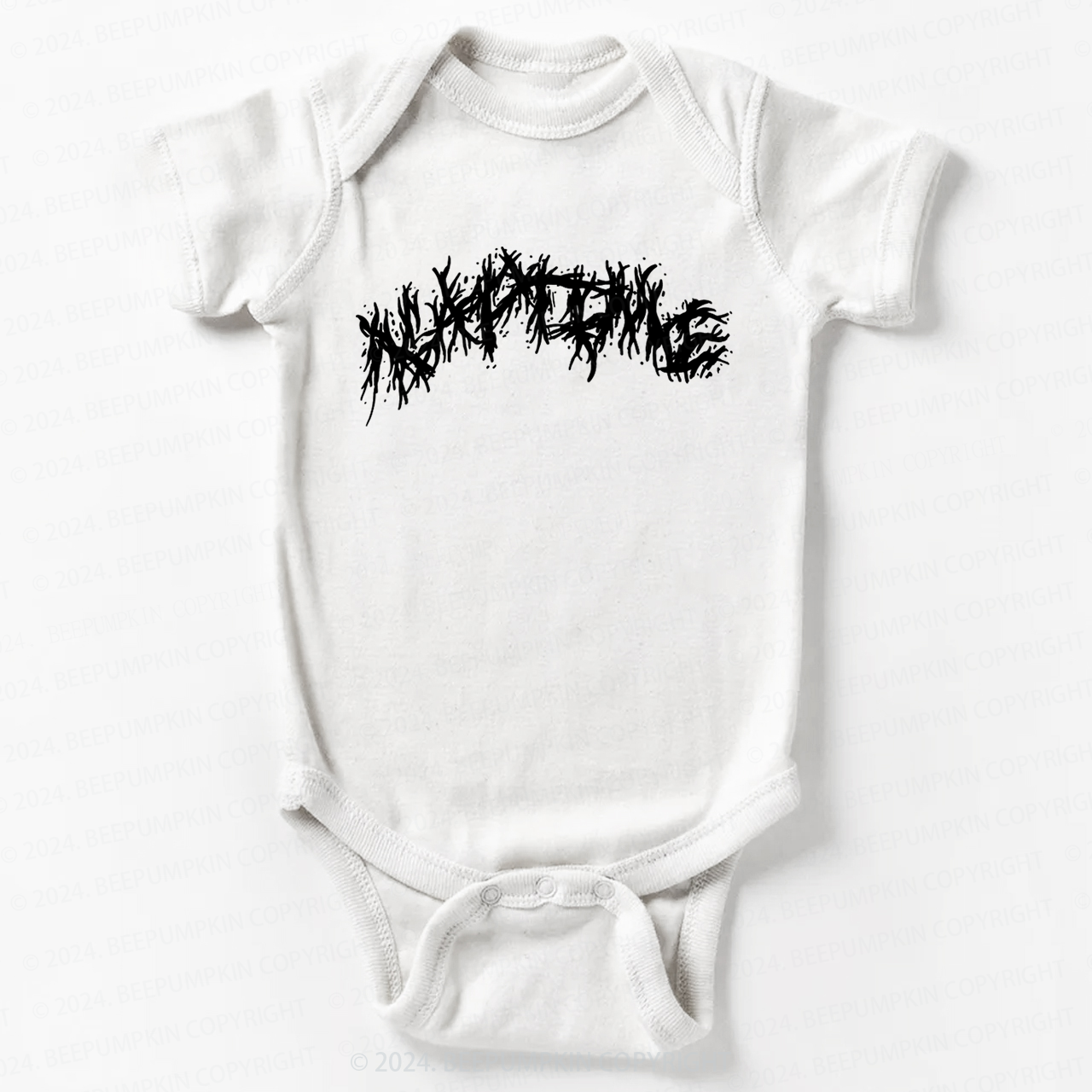 Nap Time Heavy Metals Bodysuit For Baby 8 