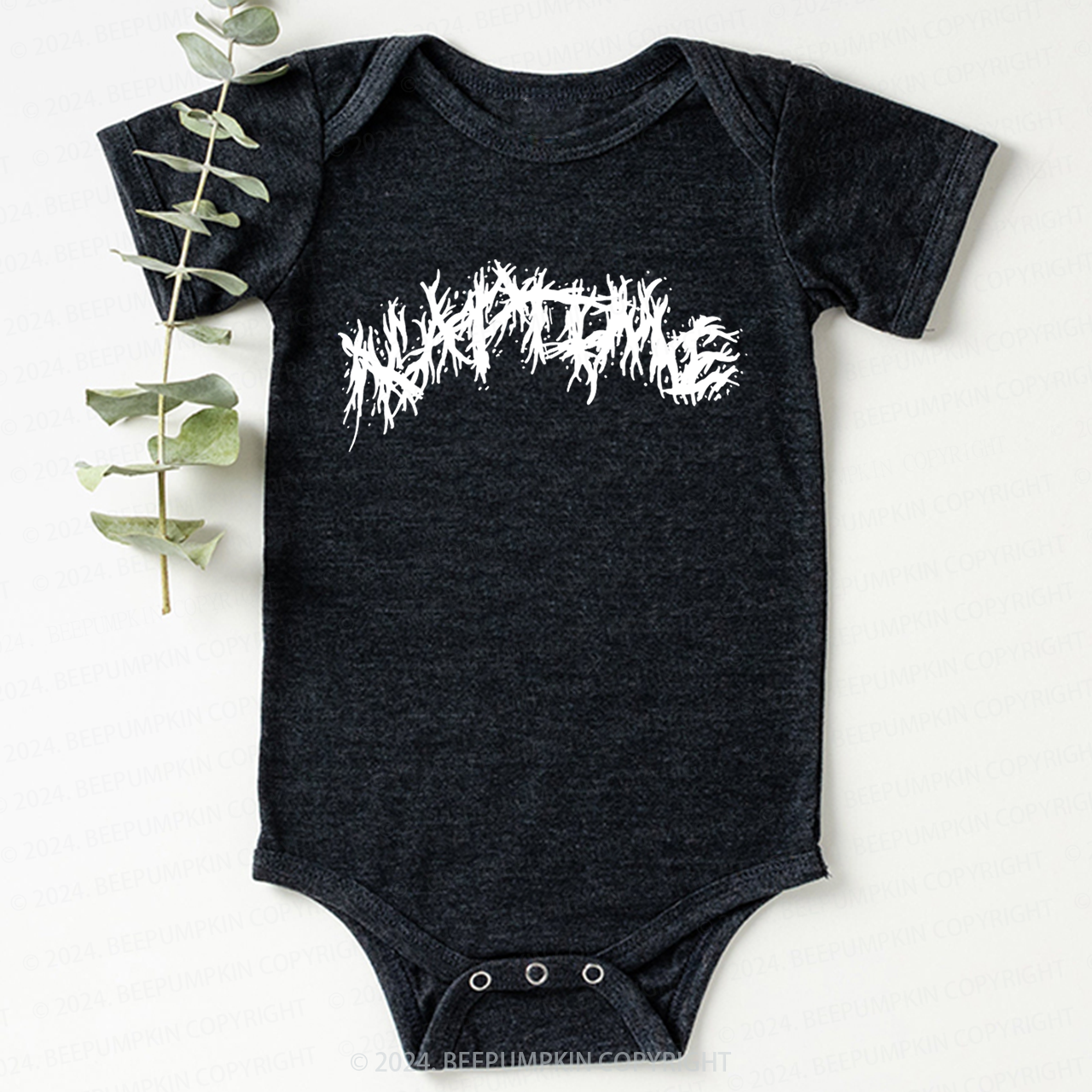 Nap Time Heavy Metals Bodysuit For Baby 8 