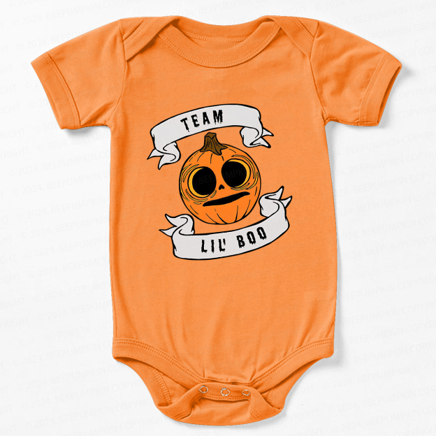 Team Lil BOO Halloween Bodysuits
