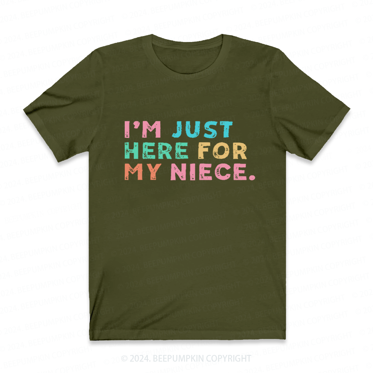 I’m Just Here For My Aunt Auntie Shirt