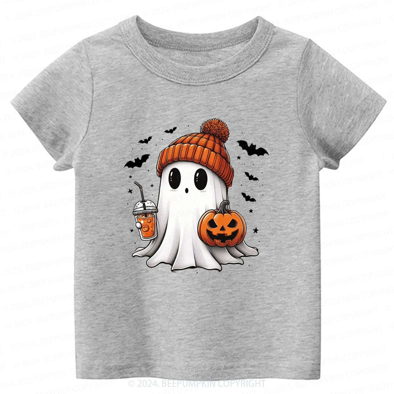 Halloween Cute Ghost Toddler&Kids Tees 