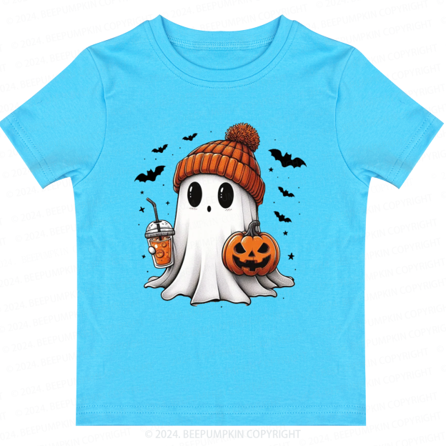 Halloween Cute Ghost Toddler&Kids Tees 