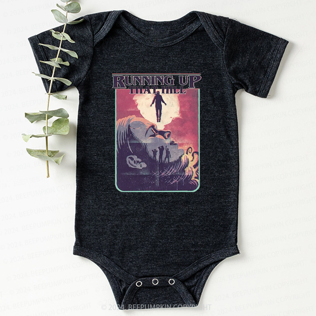 Running Up That Hill Bodysuit For Baby 8 