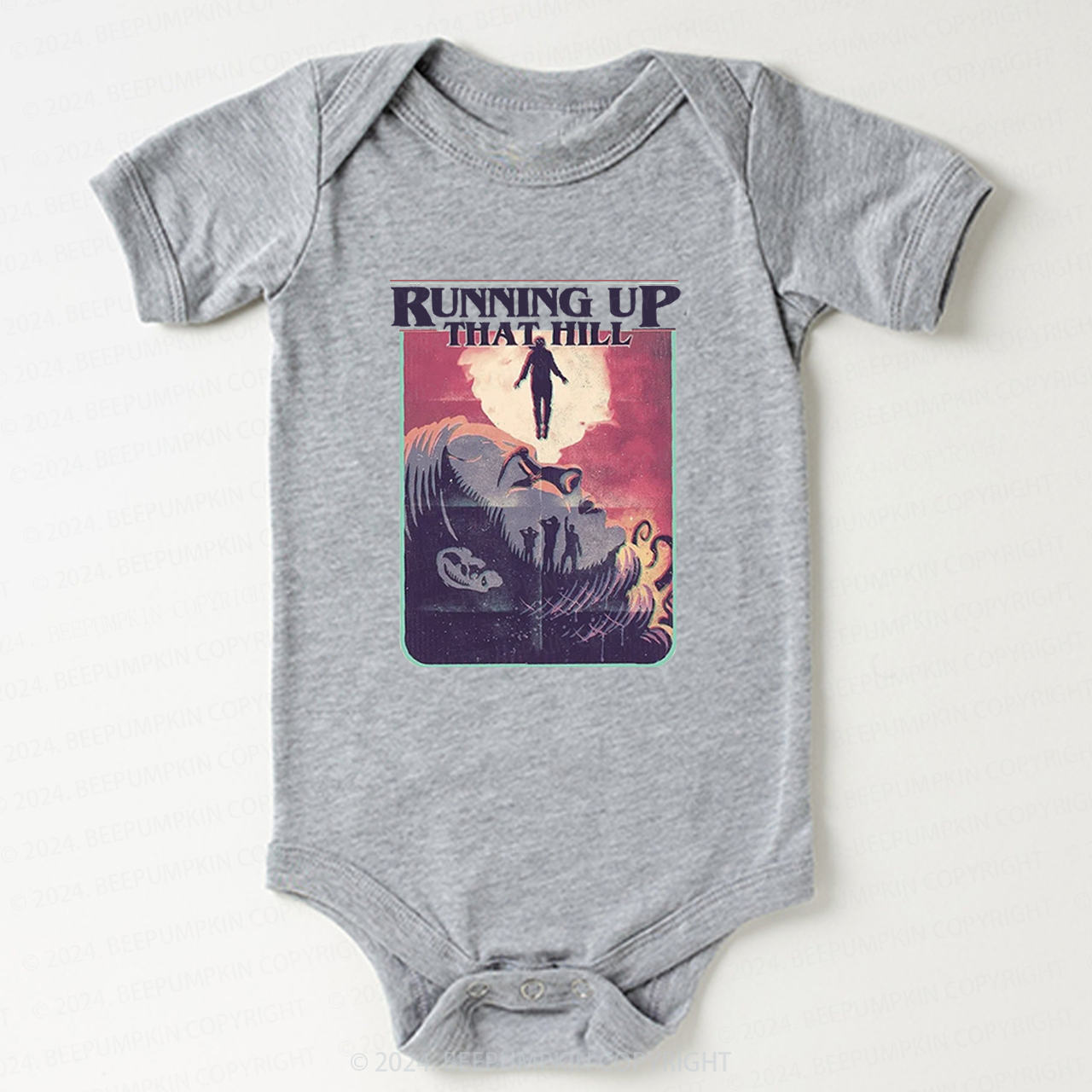 Running Up That Hill Bodysuit For Baby 8 