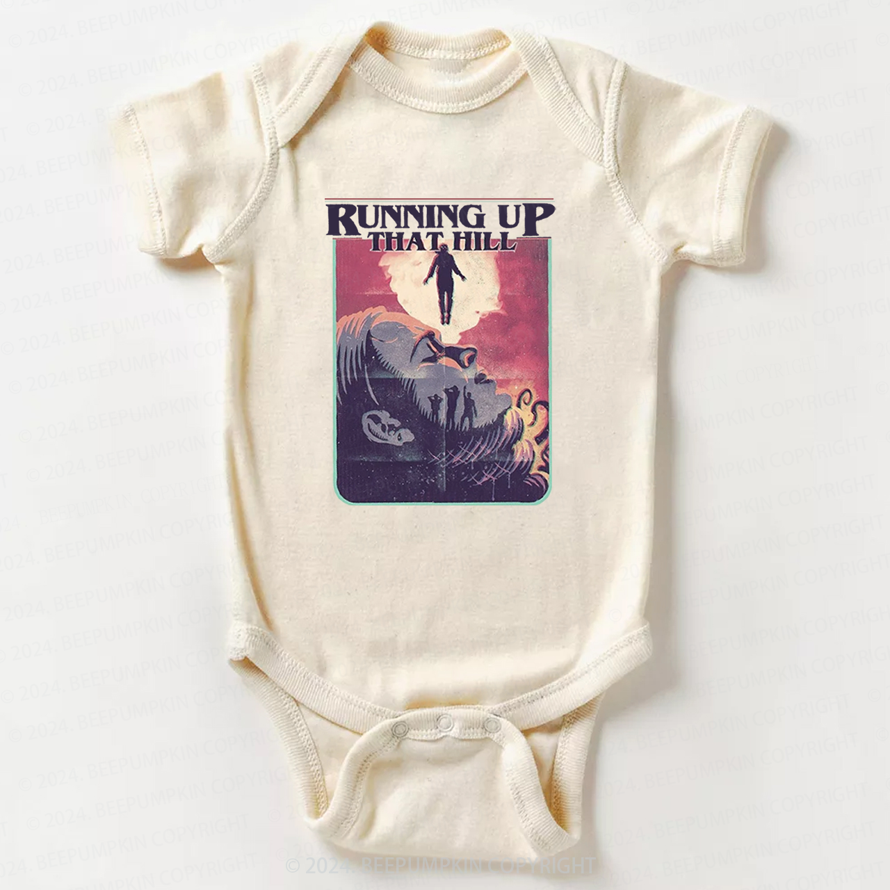 Running Up That Hill Bodysuit For Baby 8 