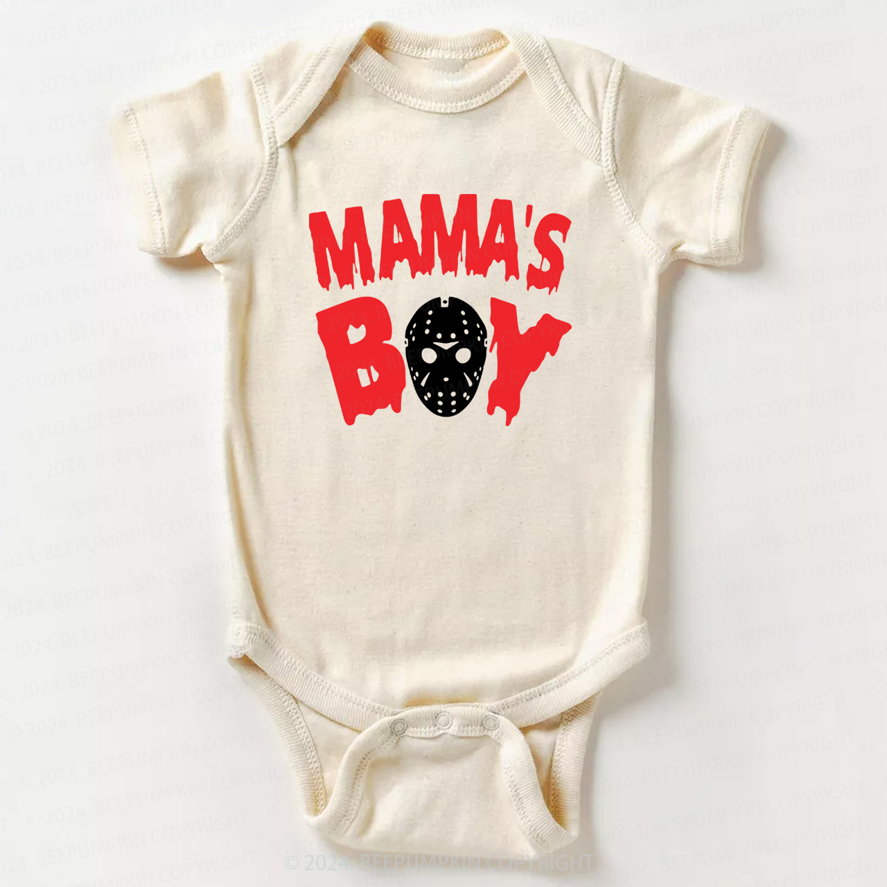 80's Horror Movie Bodysuit For Baby 7