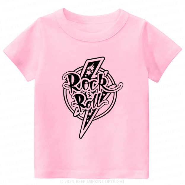 Cool Lightning Bolt Toddler&Kids Tees 8