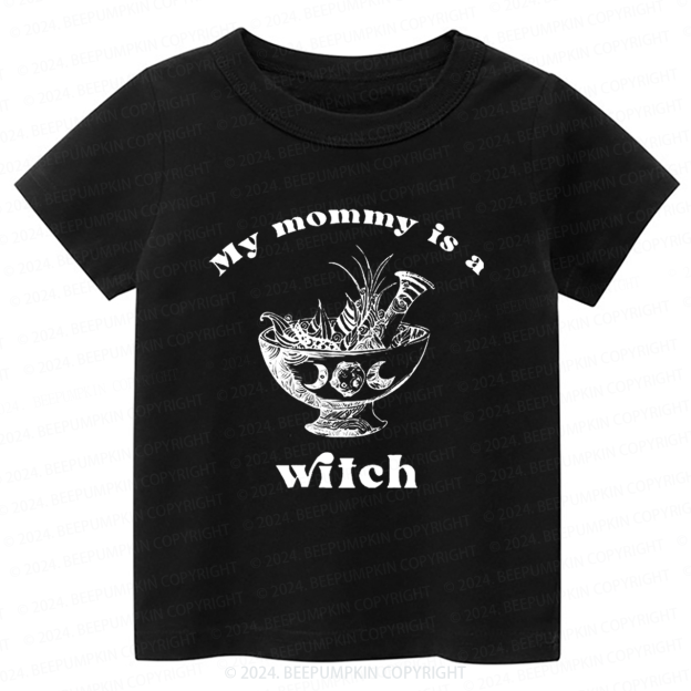Gothic Mommy Is A Witch Toddler&Kids Tees 8