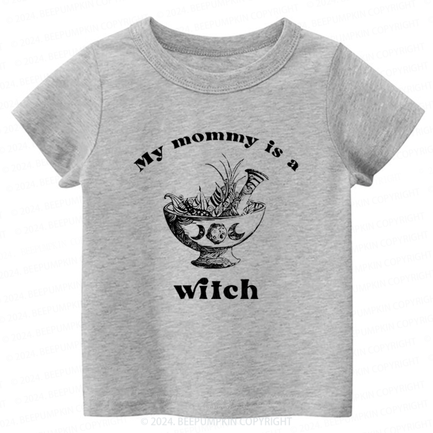 Gothic Mommy Is A Witch Toddler&Kids Tees 8