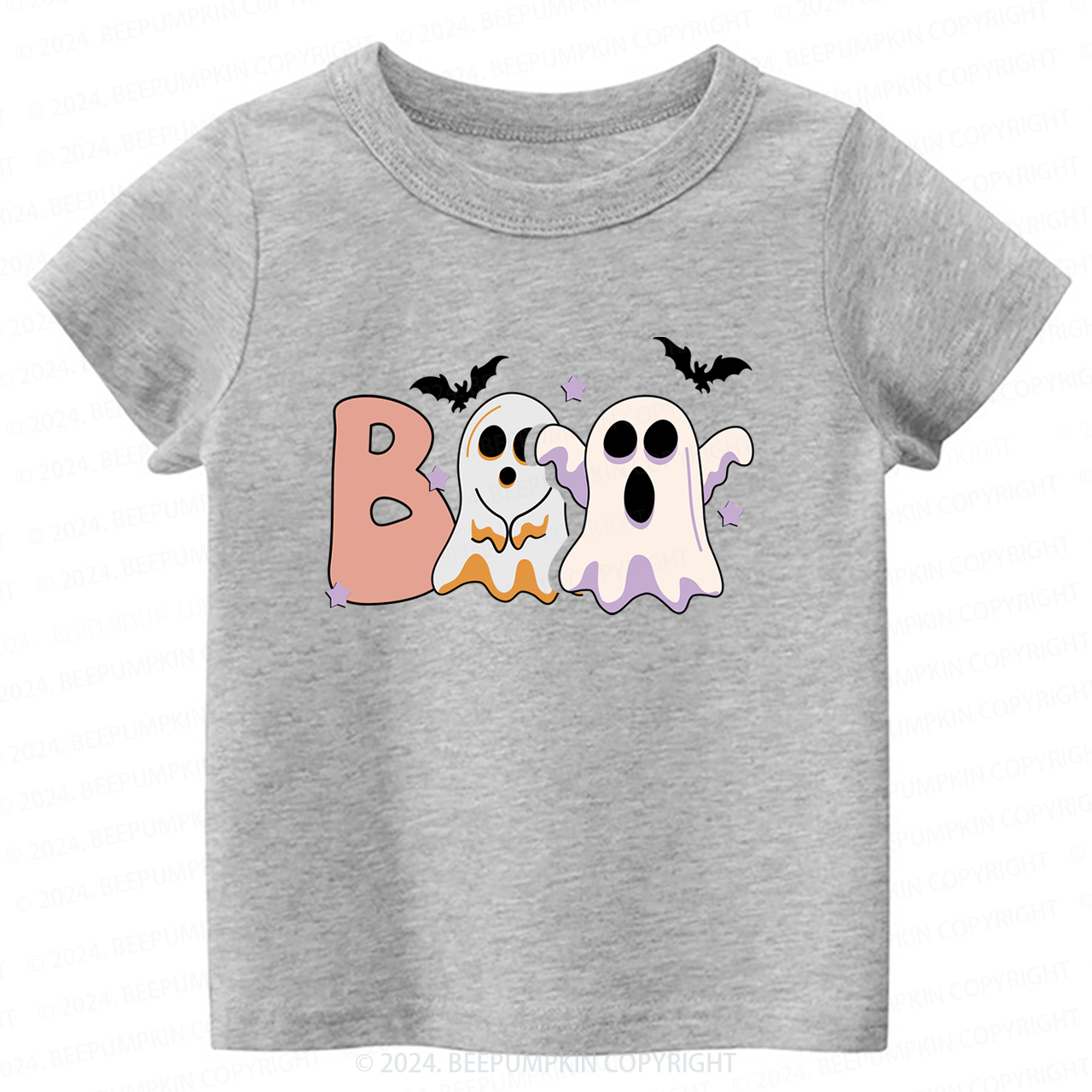 Halloween Cute Ghost Toddler&Kids Tees  Sale-Beepumpkin™