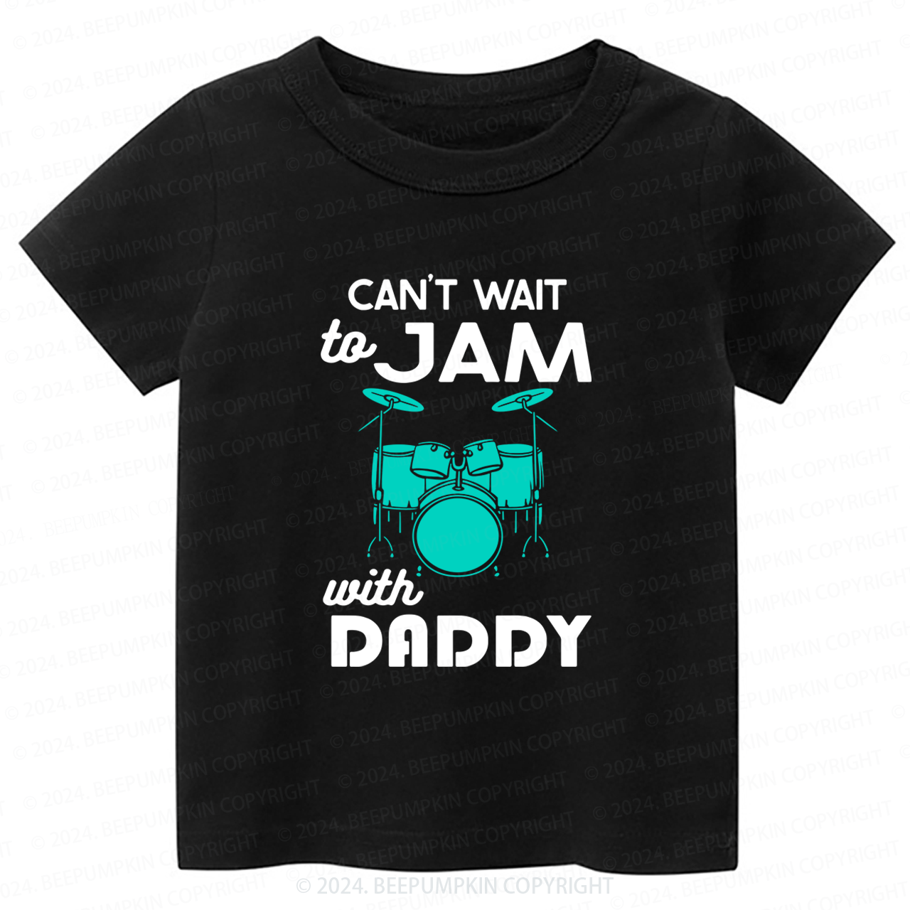 Can't Wait To Jam With Daddy Toddler&Kids Tees 8 