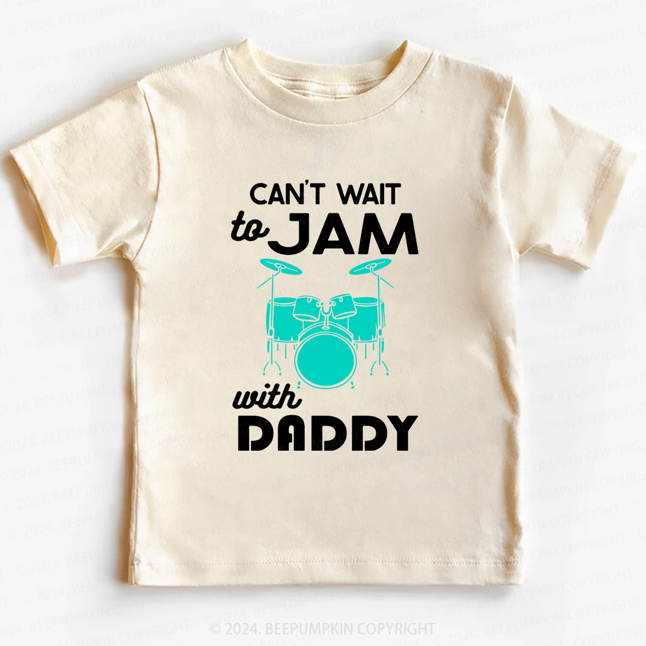 Can't Wait To Jam With Daddy Toddler&Kids Tees 8 