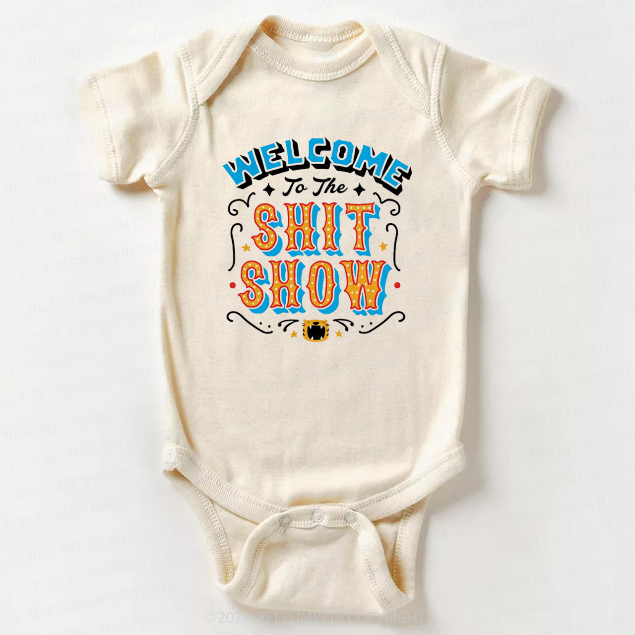 Welcom To Shit Show Baby Bodysuit 7