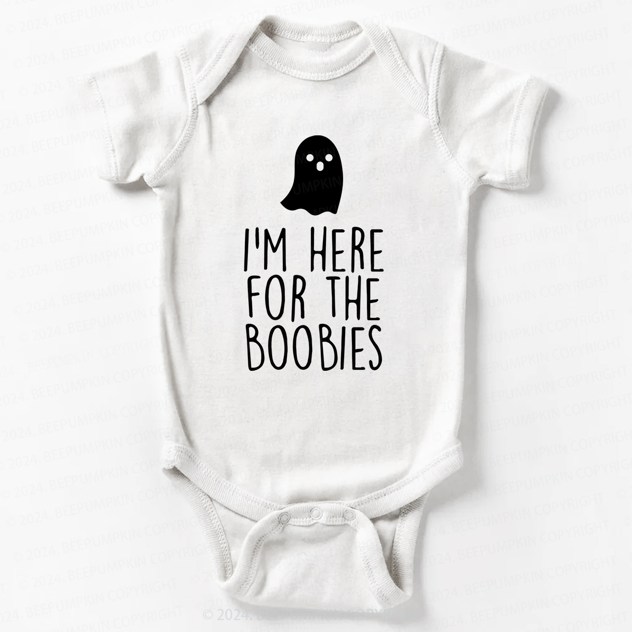 I'm Here For The Boobies Halloween Bodysuits