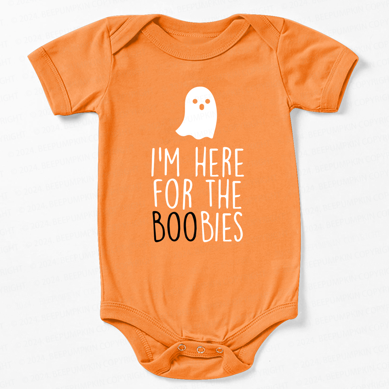 I'm Here For The Boobies Halloween Bodysuits