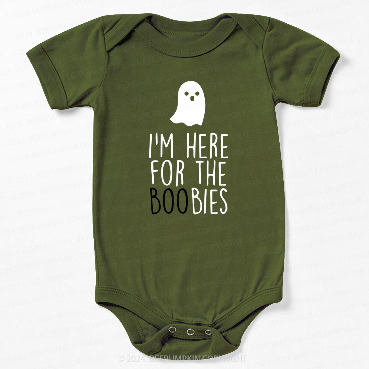 I'm Here For The Boobies Halloween Bodysuits