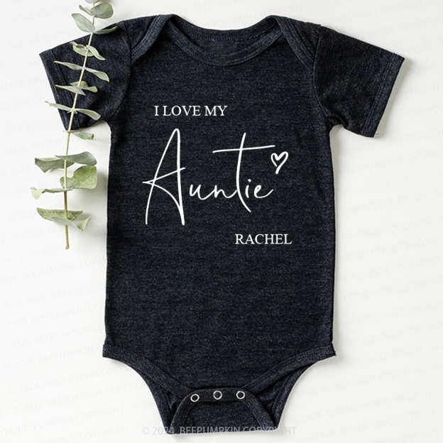 Personalized I Love My Baby Bodysuit