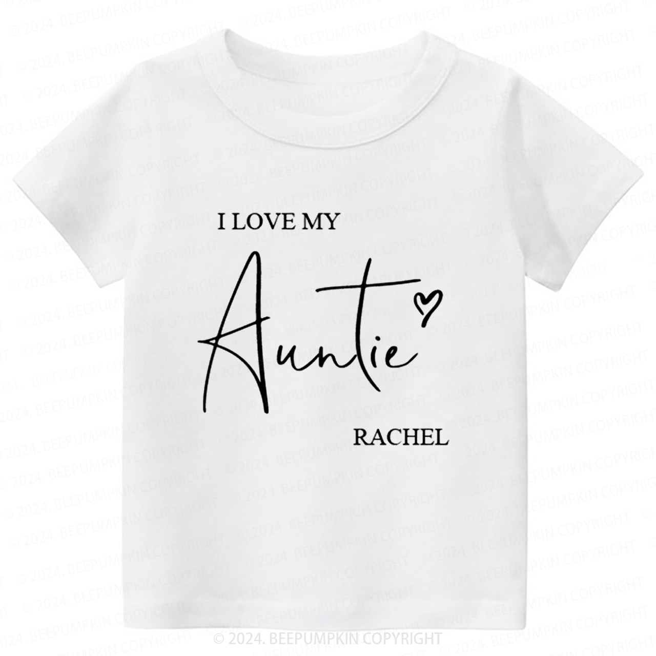 Personalized I Love My Toddler&Kids Tees 