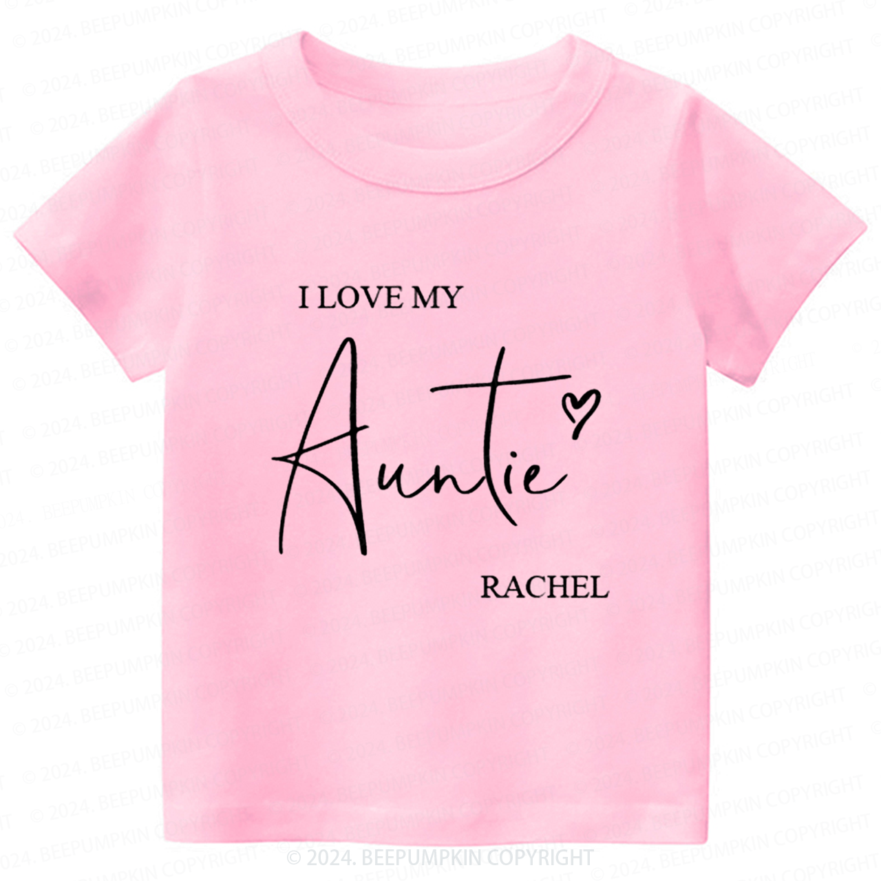 Personalized I Love My Toddler&Kids Tees 