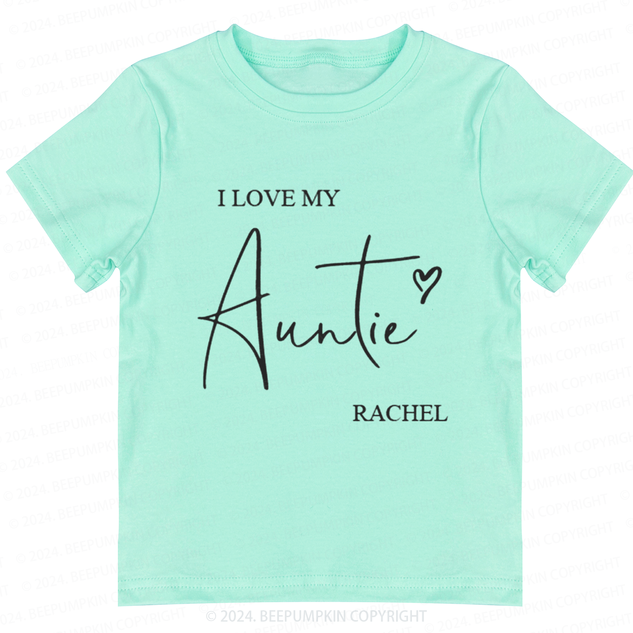 Personalized I Love My Toddler&Kids Tees 